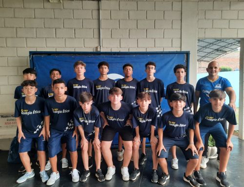 Campeão municipal sub 14 de futsal